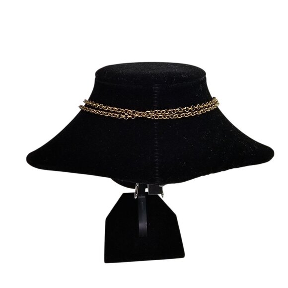 Boho Gemstone Necklace With Turquoise Red & Agate Stones On Antique Brass Chain - Picture 7 of 8